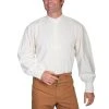 Scully Rangewear Mens Natural 100% Cotton L/S Vintage Old West Shirt