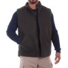 Scully Mens Charcoal 100% Cotton Durable Canvas Vest