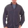 Scully Mens Blue 100% Cotton Corduroy L/S Shirt