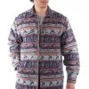 Scully Mens Navy 100% Cotton Southwest Jacket