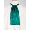Scully Men's WAH MAKER Silk Jacquard Puff Tie - Hunter