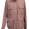 Scully Womens Toffee Nylon Multi-Pocket Jacket