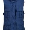 Scully Womens Ink Nylon Petite Pocket Vest