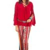 Scully Womens Serape Viscose Bell Bottom Pants