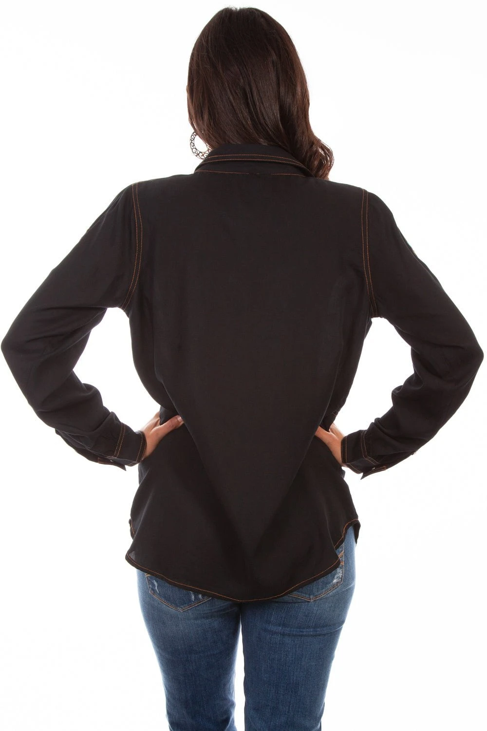 Scully Womens Black Viscose Dreamweaver Jacket - Image 2