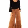 Scully Womens Beige Rayon Palazzo Pants