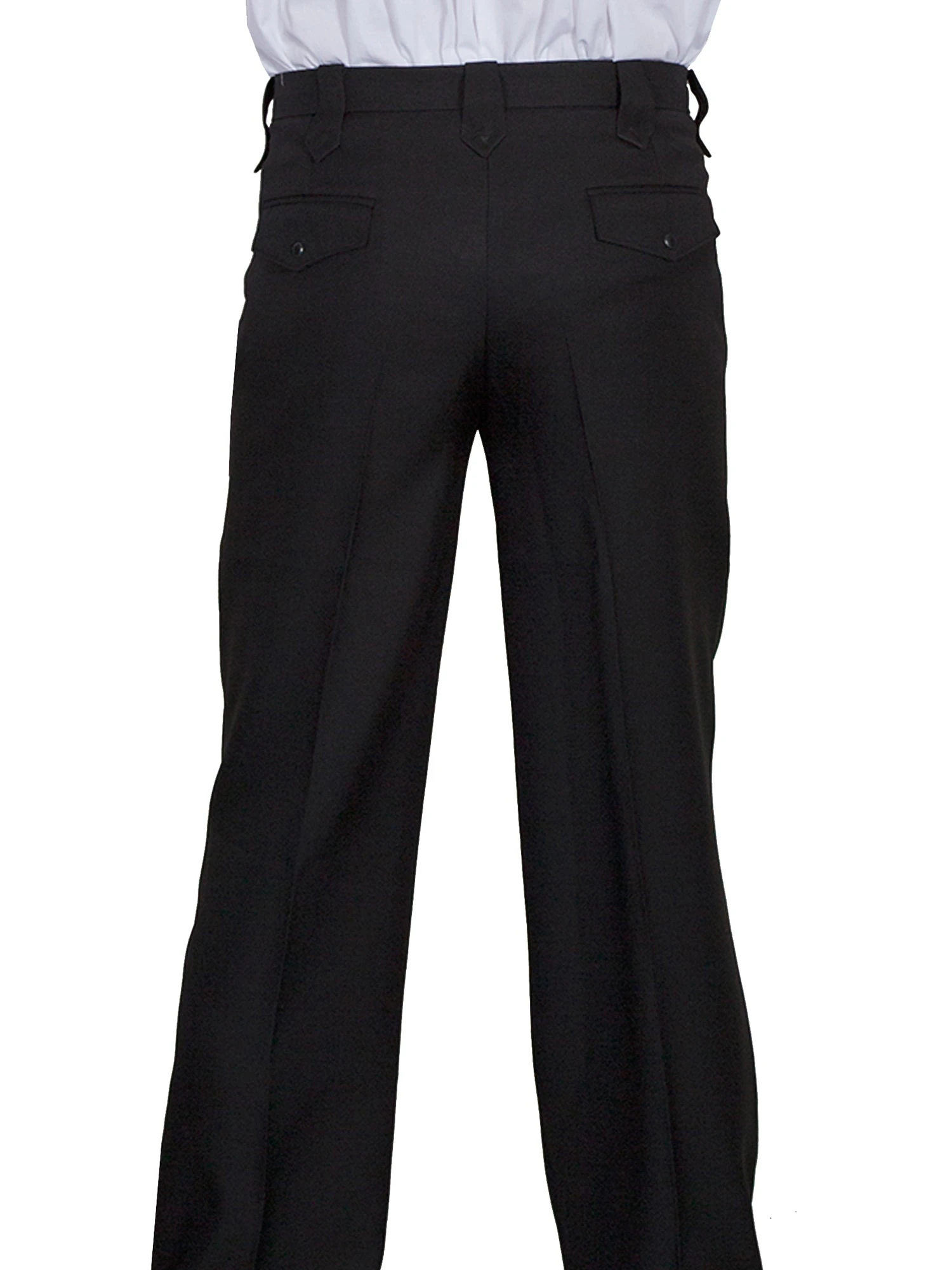 Scully Mens Black Polyester Trousers - Image 2