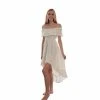 Scully Womens Vanilla 100% Cotton Oversize Lace S/L Dress