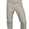 Scully RangeWear Mens Sand 100% Cotton Notched Button Fly Canvas Pant