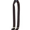 Scully Rangewear Brown Poly-Elastic Adjustable Y-Back Suspenders