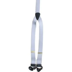 Scully Men's RangeWear Elastic Y-Backed Suspenders - Grey