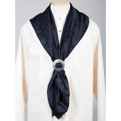 Scully Men's RangeWear Silk Scarf - Black