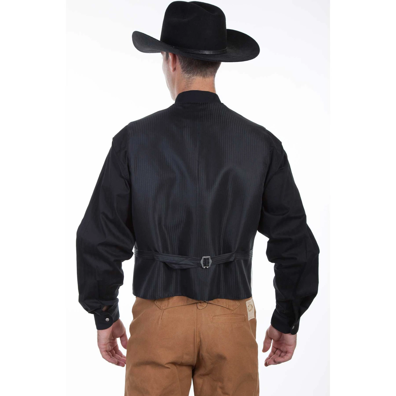 Scully Men's Rangewear Paisley Vest - Cream - Image 4