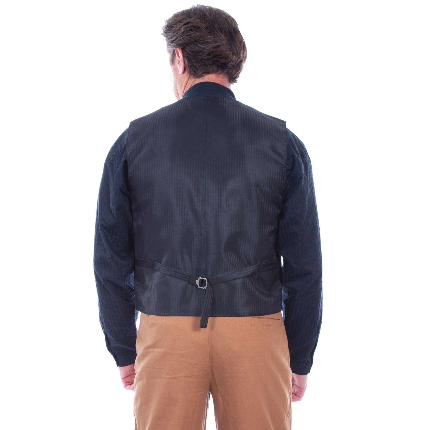 Scully Men's Rangewear Paisley Vest - Red - Image 3