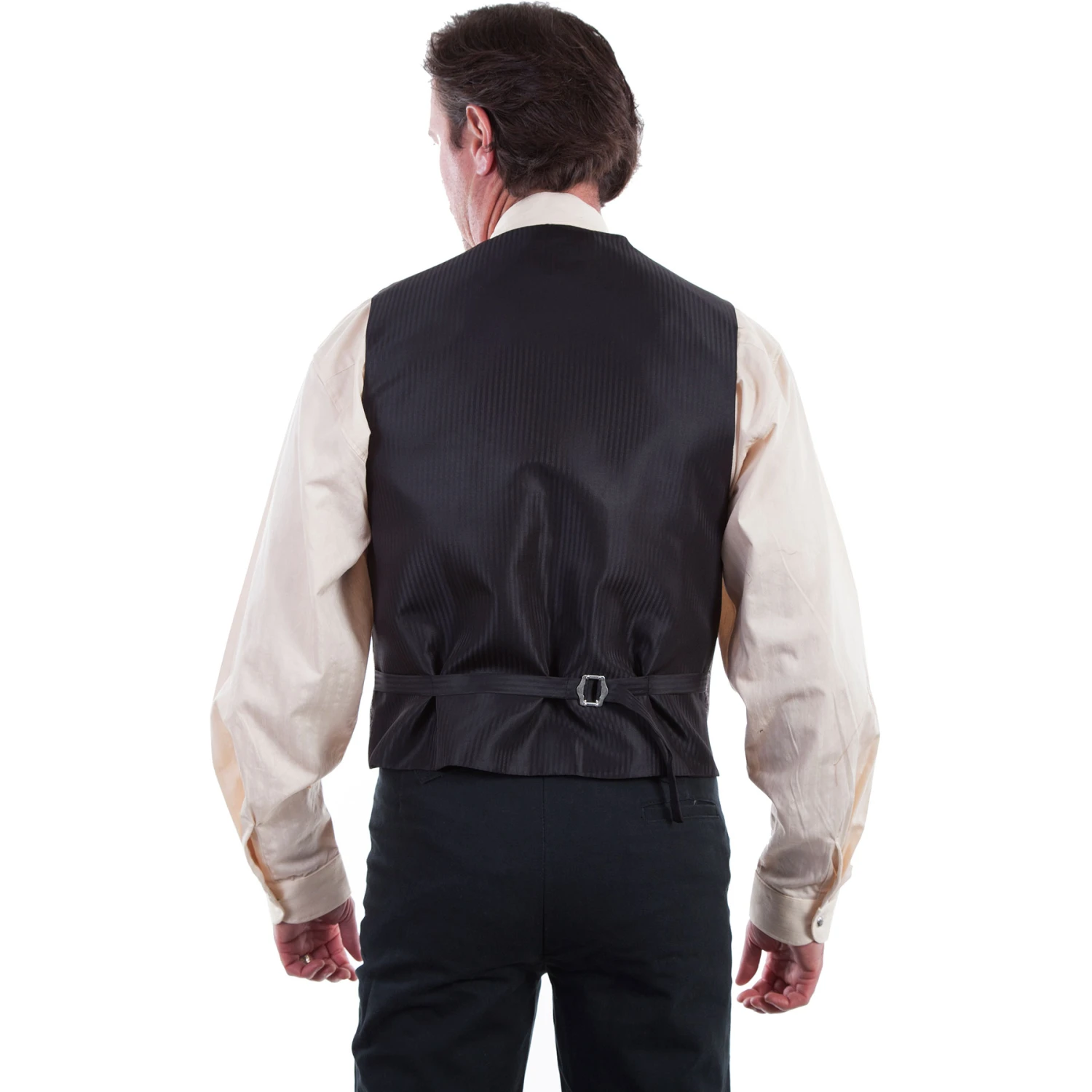 Scully Men's Rangewear Classic Paisley Vest - Brown - Image 3