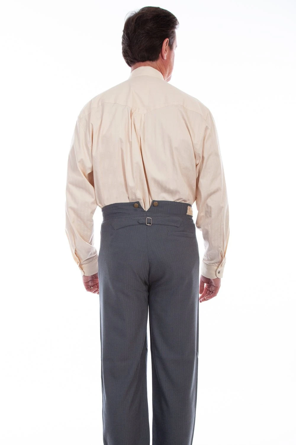 Scully Mens Charcoal Cotton Blend Rangewear Pants - Image 2