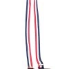 Scully Womens Red/White/Blue Elastic Striped Suspenders