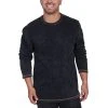 Scully Mens Charcoal 100% Cotton Beefy L/S T-Shirt
